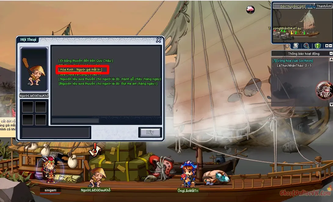Hướng Dẫn Chuyển Nghề Lần 3 Hỏa Kinh Học Kỹ Năng Nghề 3 Ghost Online VTC-13.webp