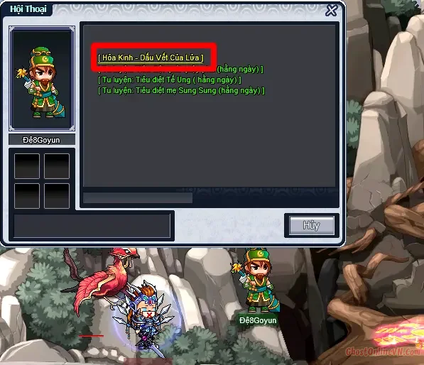 Hướng Dẫn Chuyển Nghề Lần 3 Hỏa Kinh Học Kỹ Năng Nghề 3 Ghost Online VTC-28.webp