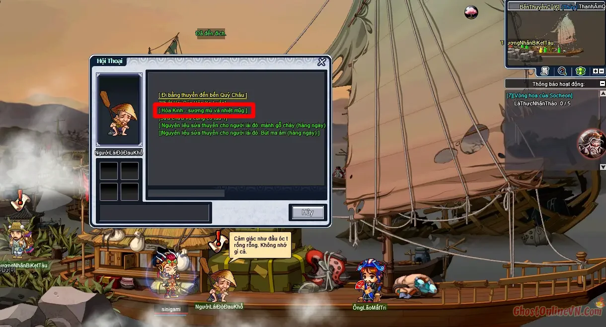 Hướng Dẫn Chuyển Nghề Lần 3 Hỏa Kinh Học Kỹ Năng Nghề 3 Ghost Online VTC-4.webp