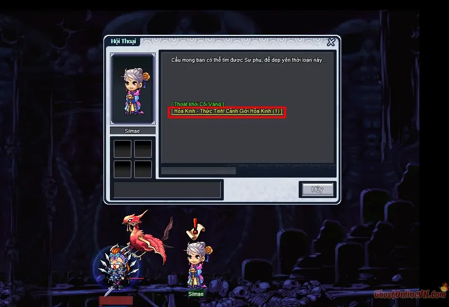 Hướng Dẫn Chuyển Nghề Lần 3 Hỏa Kinh Học Kỹ Năng Nghề 3 Ghost Online VTC-42.webp