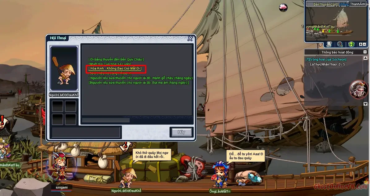 Hướng Dẫn Chuyển Nghề Lần 3 Hỏa Kinh Học Kỹ Năng Nghề 3 Ghost Online VTC-6.webp