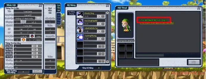 Hướng dẫn làm nhiệm vụ từ Level 1  50 Ghost Online VTC-11.webp