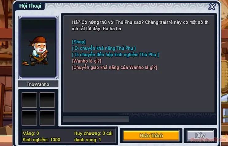 Hướng dẫn làm nhiệm vụ từ Level 1  50 Ghost Online VTC-17.webp