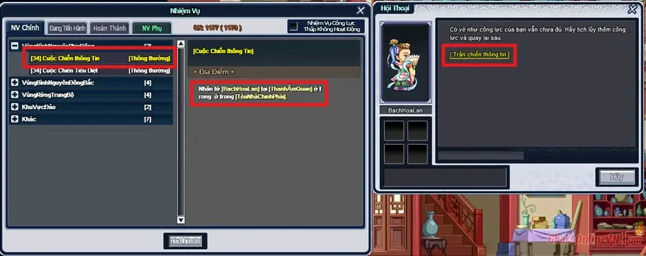 Hướng dẫn làm nhiệm vụ từ Level 1  50 Ghost Online VTC-17.webp