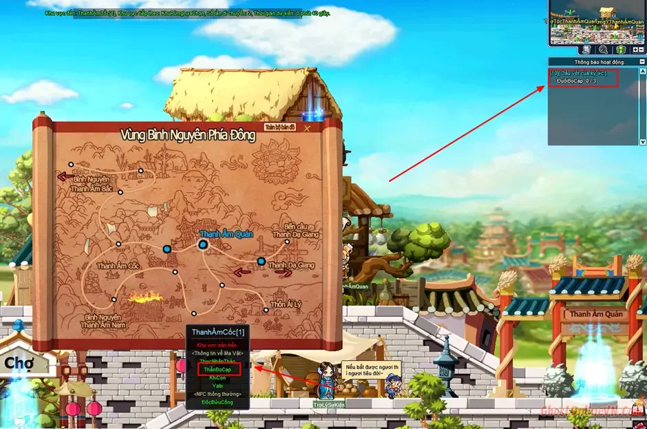 Hướng dẫn làm nhiệm vụ từ Level 1  50 Ghost Online VTC-18.webp