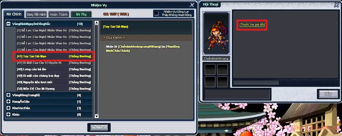 Hướng dẫn làm nhiệm vụ từ Level 1  50 Ghost Online VTC-23.webp