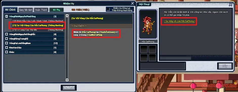 Hướng dẫn làm nhiệm vụ từ Level 1  50 Ghost Online VTC-35.webp