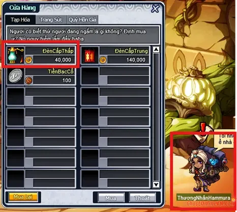 Hướng dẫn làm nhiệm vụ từ Level 1  50 Ghost Online VTC-41.webp