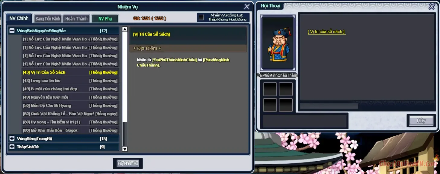 Hướng dẫn làm nhiệm vụ từ Level 1  50 Ghost Online VTC-46.webp