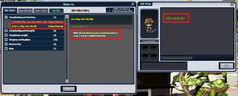 Hướng dẫn làm nhiệm vụ từ Level 1  50 Ghost Online VTC-48.webp