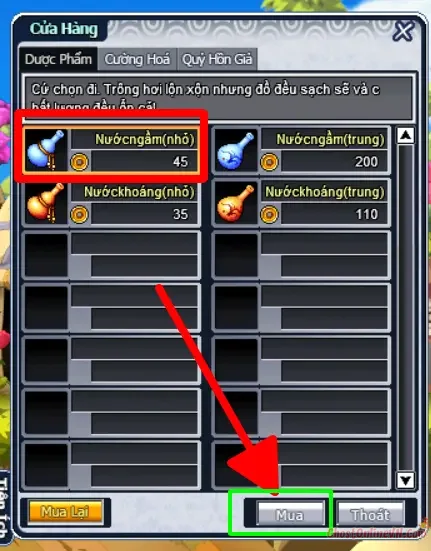 Hướng dẫn làm nhiệm vụ từ Level 1  50 Ghost Online VTC-6.webp