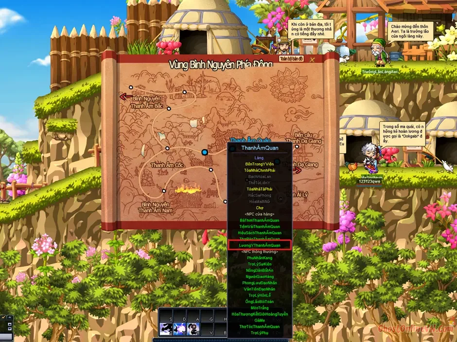 Hướng dẫn làm nhiệm vụ từ Level 1  50 Ghost Online VTC-9.webp