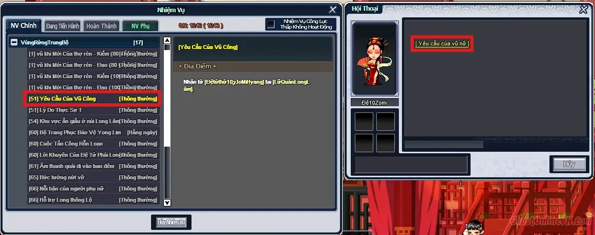 Hướng Dẫn Làm Nhiệm Vụ Từ Level 51 60 Ghost Online VTC-1.webp