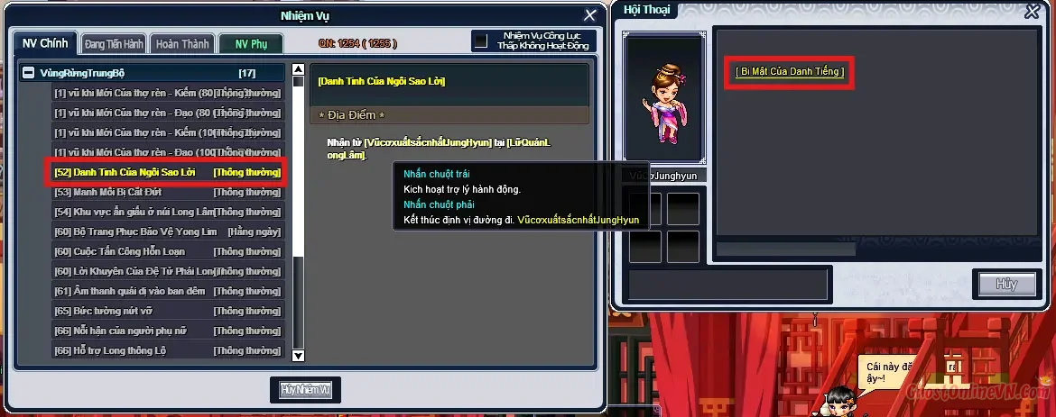 Hướng Dẫn Làm Nhiệm Vụ Từ Level 51 60 Ghost Online VTC-15.webp