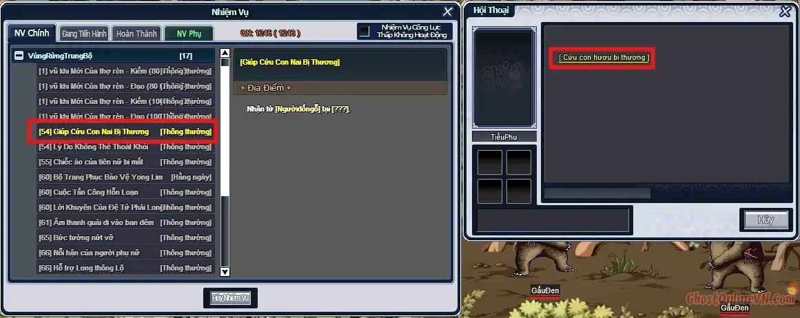 Hướng Dẫn Làm Nhiệm Vụ Từ Level 51 60 Ghost Online VTC-25.webp