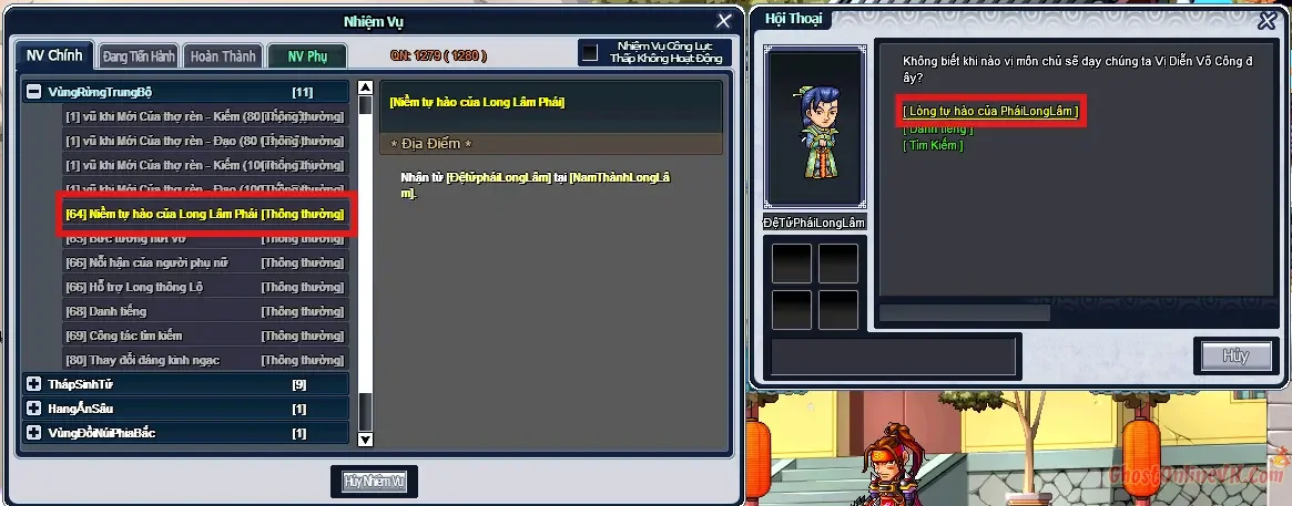 Hướng Dẫn Làm Nhiệm Vụ Từ Level 51 60 Ghost Online VTC-28.webp