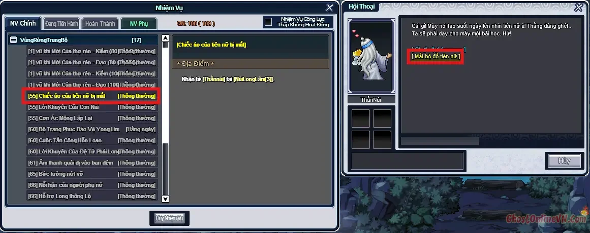 Hướng Dẫn Làm Nhiệm Vụ Từ Level 51 60 Ghost Online VTC-30.webp