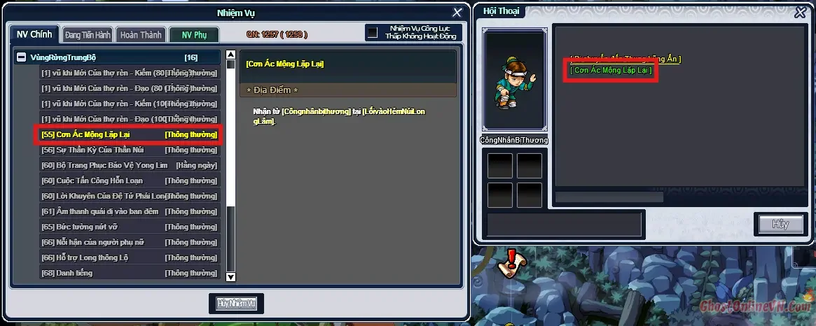 Hướng Dẫn Làm Nhiệm Vụ Từ Level 51 60 Ghost Online VTC-34.webp