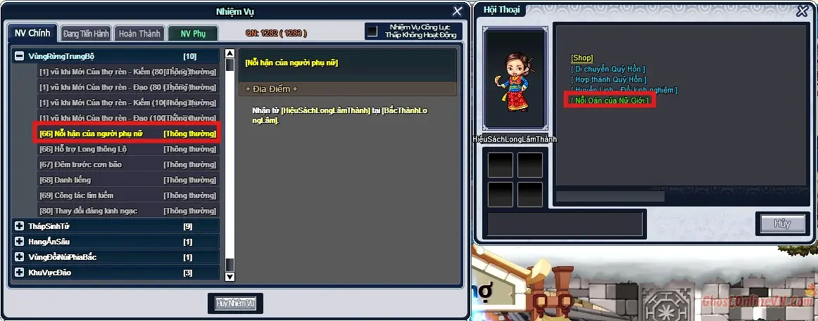 Hướng Dẫn Làm Nhiệm Vụ Từ Level 51 60 Ghost Online VTC-36.webp