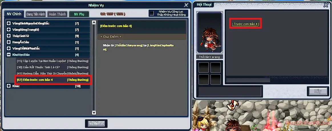 Hướng Dẫn Làm Nhiệm Vụ Từ Level 51 60 Ghost Online VTC-45.webp