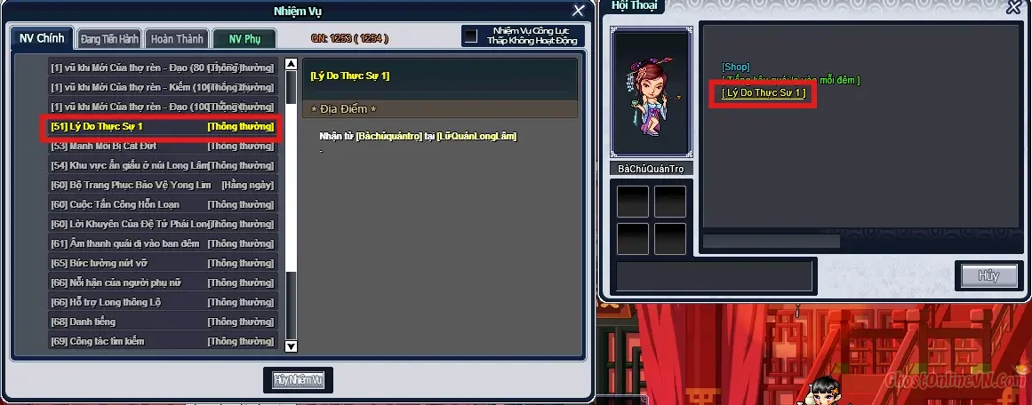 Hướng Dẫn Làm Nhiệm Vụ Từ Level 51 60 Ghost Online VTC-6.webp