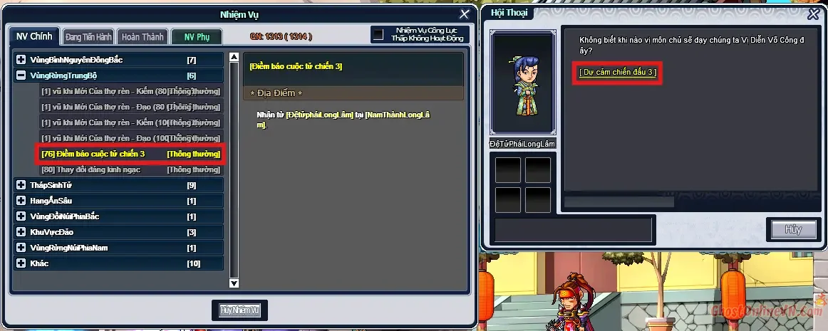 Hướng Dẫn Làm Nhiệm Vụ Từ Level 51 80 Ghost Online VTC-28.webp