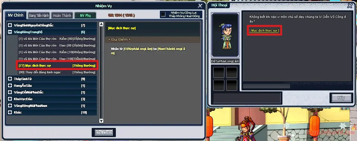 Hướng Dẫn Làm Nhiệm Vụ Từ Level 51 80 Ghost Online VTC-29.webp