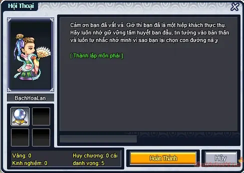 Hướng Dẫn Nhiệm Vụ Chuyển Phái Ở Level 60 Ghost Online VTC-11.webp