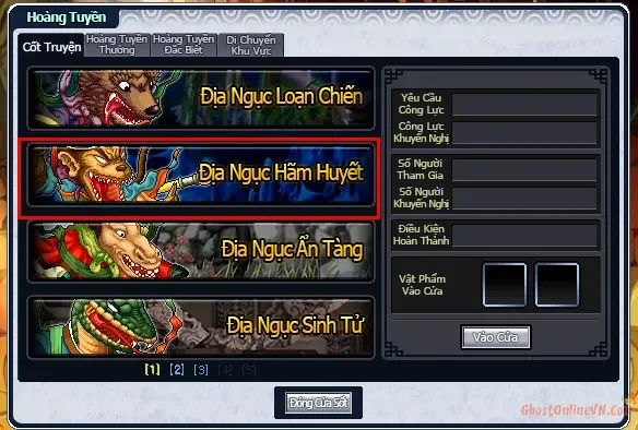 Hướng Dẫn Nhiệm Vụ Chuyển Phái Ở Level 60 Ghost Online VTC-17.webp