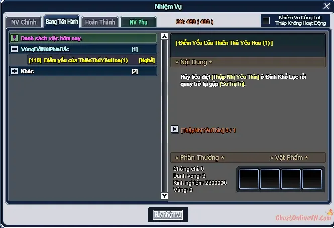 Hướng Dẫn Thay Đổi Ngoại Hình Transcend Khi Đạt Level 110 Ghost Online VTC-19.webp