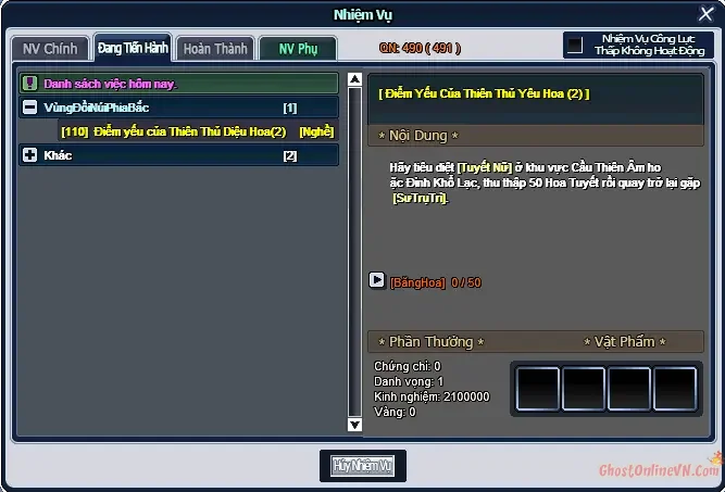 Hướng Dẫn Thay Đổi Ngoại Hình Transcend Khi Đạt Level 110 Ghost Online VTC-23.webp