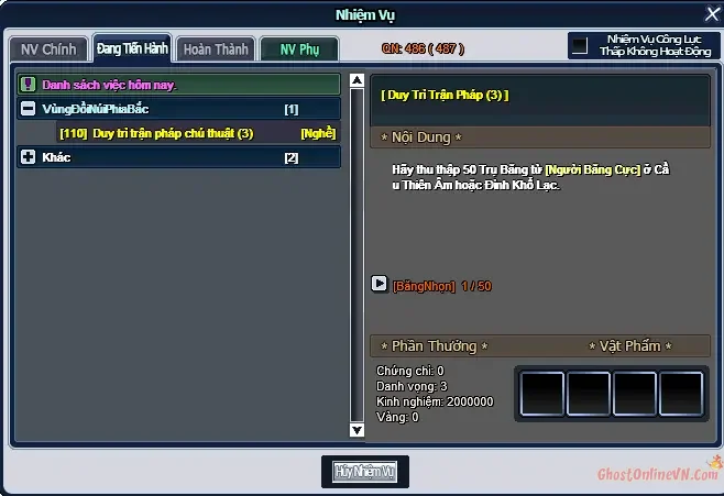 Hướng Dẫn Thay Đổi Ngoại Hình Transcend Khi Đạt Level 110 Ghost Online VTC-9.webp